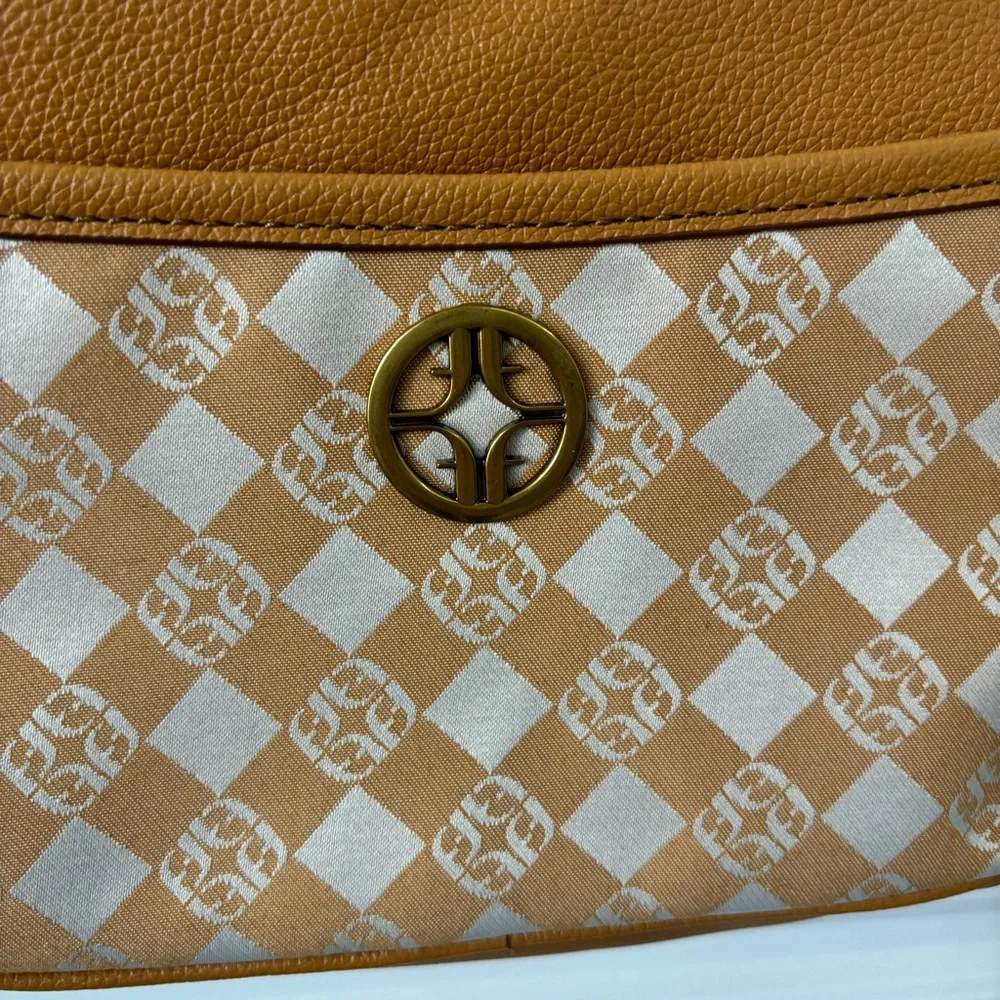 NEW Fossil Brennon Camera Bag Jacquard Leather Crossbody - Picture 9 of 10
